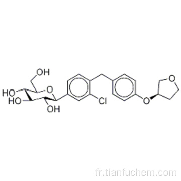 D-glucitol, 1,5-anhydro-1-C- [4-chloro-3 - [[4 - [[3S) -tétrahydro-3-furanyl] oxy] phényl] m éthyl] phényl] -, (57190020 , 1S) - CAS 864070-44-0